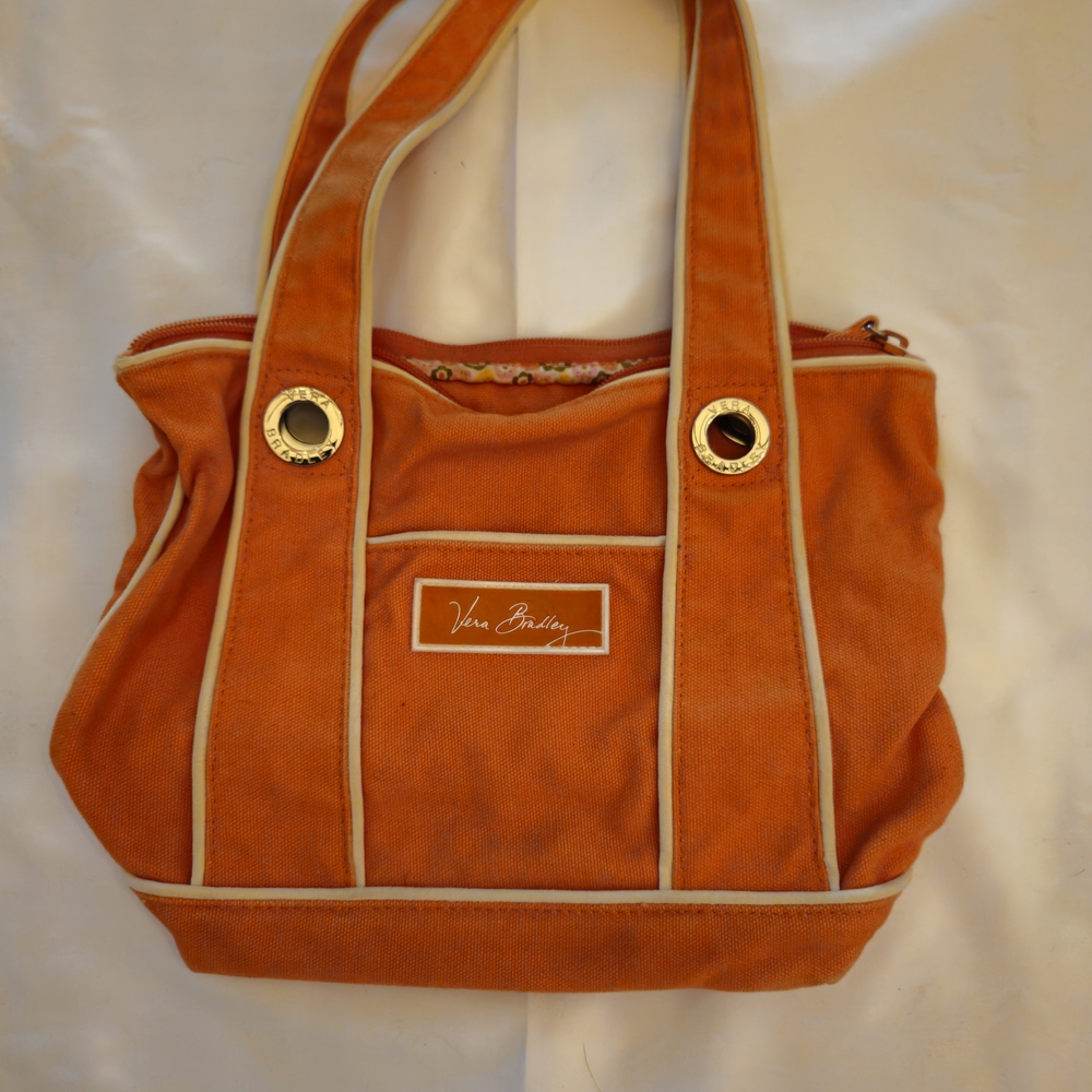 Vera Bradley Orange Tote Bag